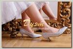 Туфли 'Cinderella' на низком каблучке