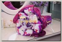 Букет 'Hello kitty' фиолетовый