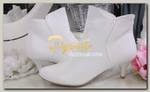 Ботильоны 'White' большемерки