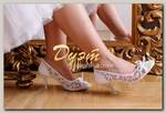 Туфли 'Lace' белые